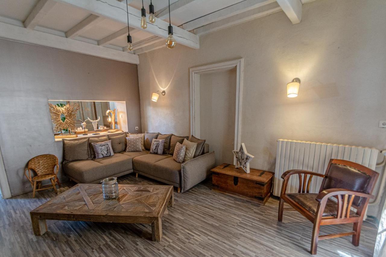 Le Baratier - Demeure De Charme Sauna & Piscine Calvisson Exteriör bild